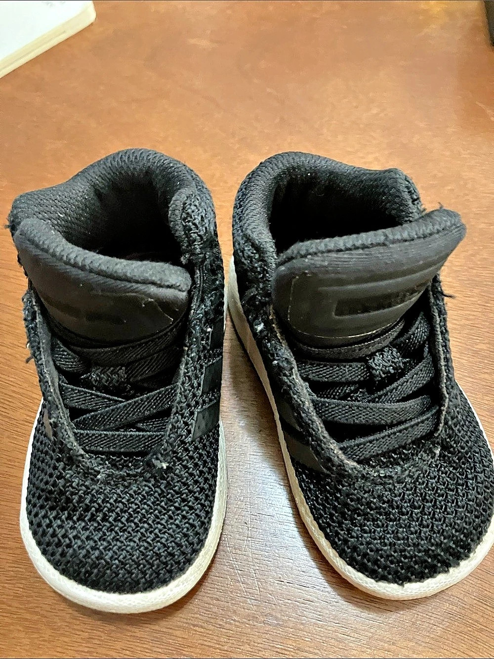 adidas Veritas Mid I Toddler’s Sneakers 4K US Black & White